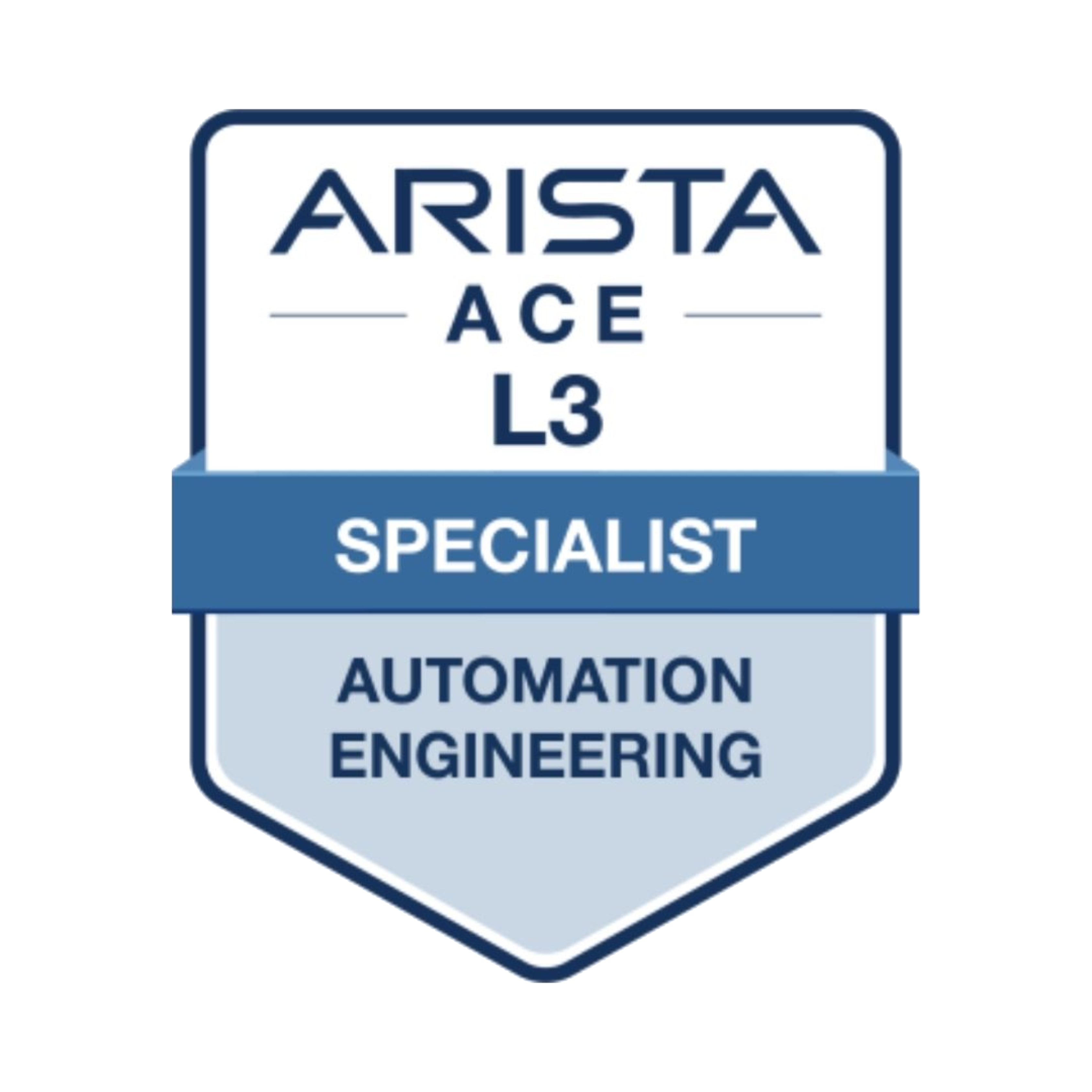Arista LEVEL 3 Specialist Automation Engineering Logo