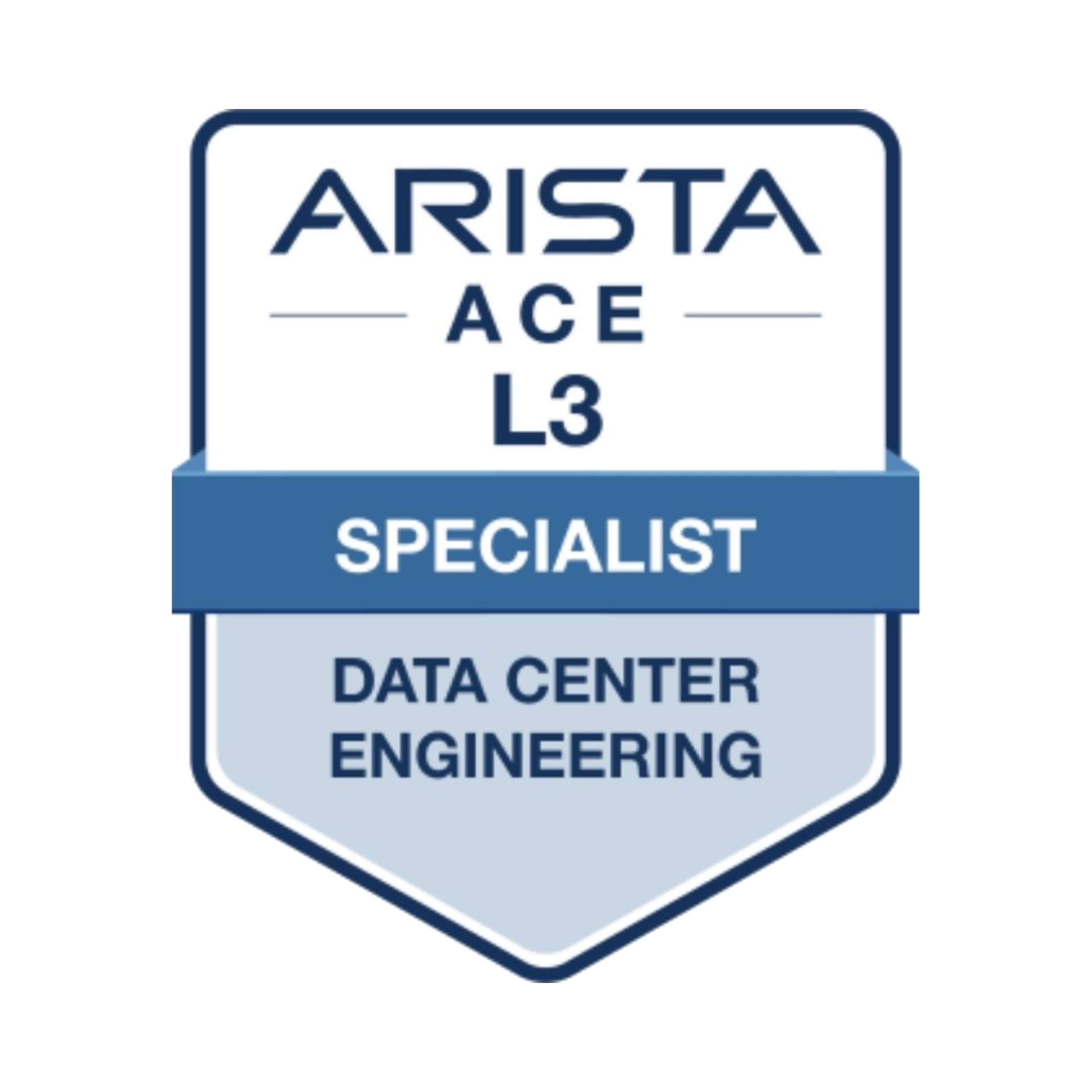 Arista LEVEL 3 Specialist Data Center Engineering Logo