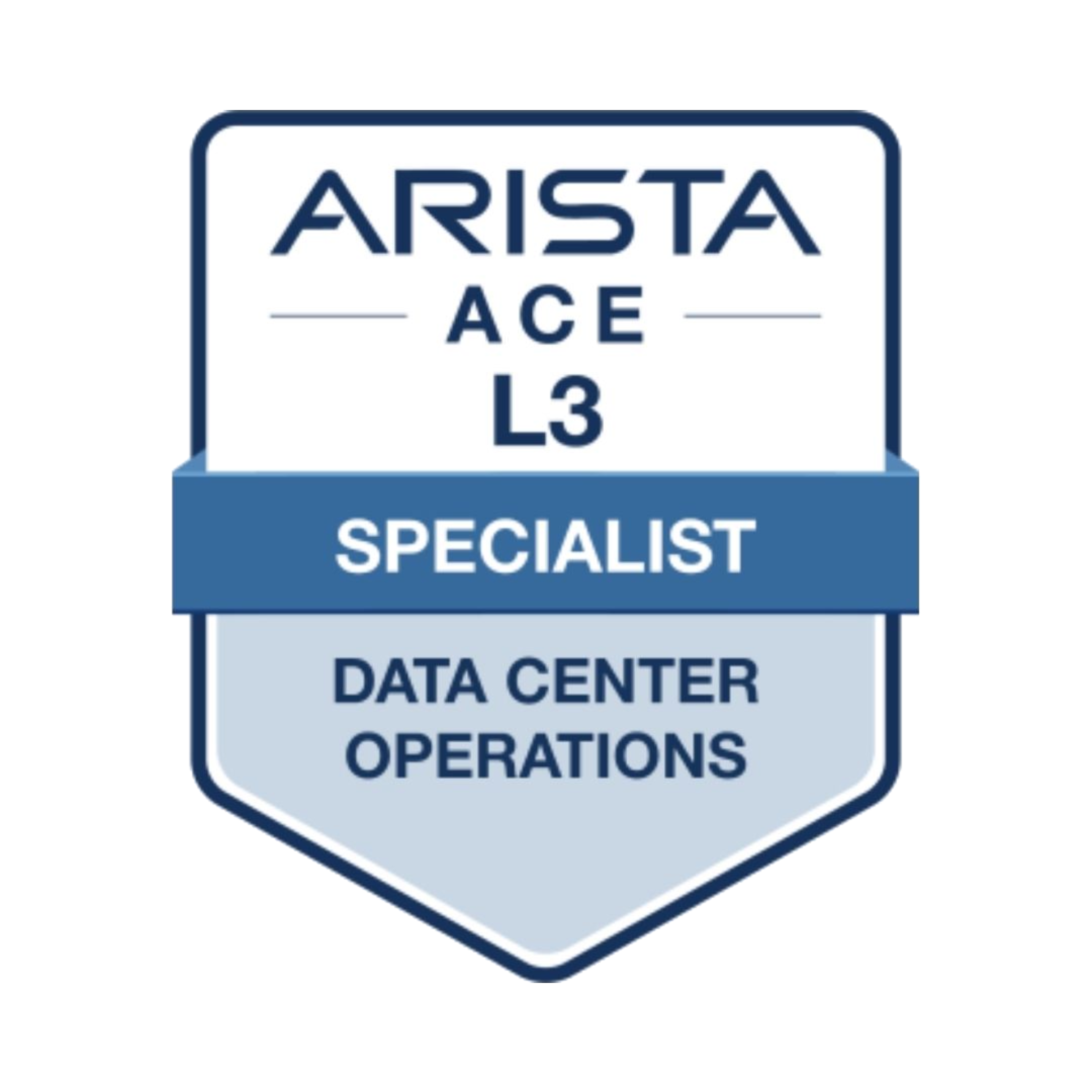 Arista LEVEL 3 Specialist Data Center Operations Logo